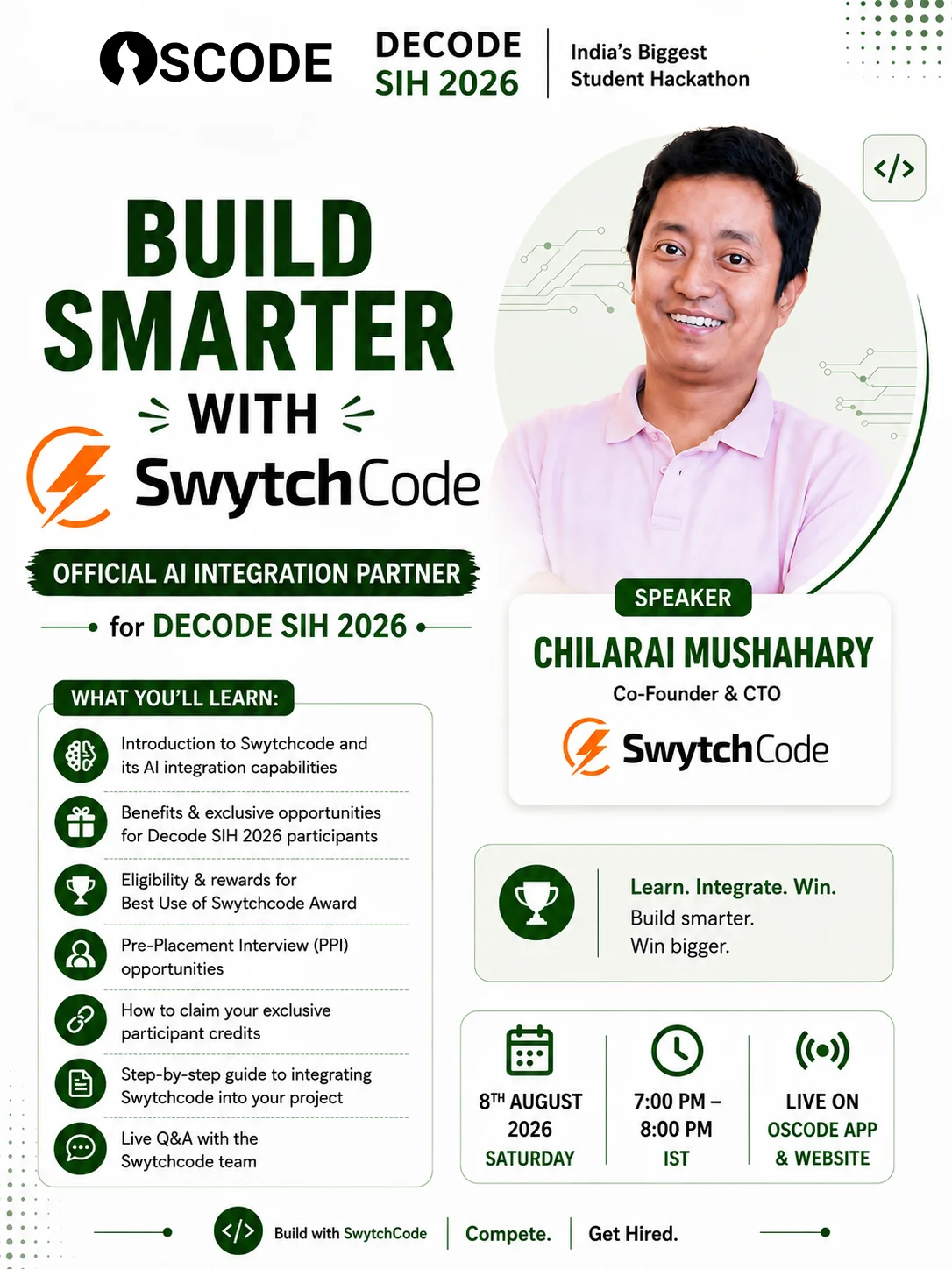 Build Smarter with SwytchCode banner