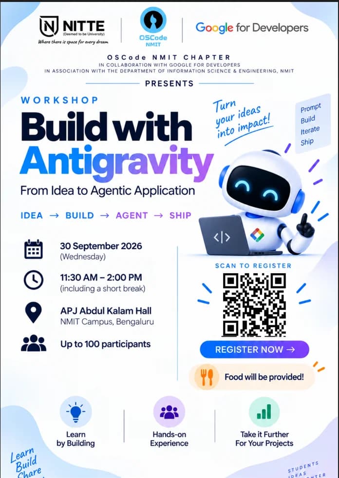 Build with Antigravity: From Idea to Agentic Application banner