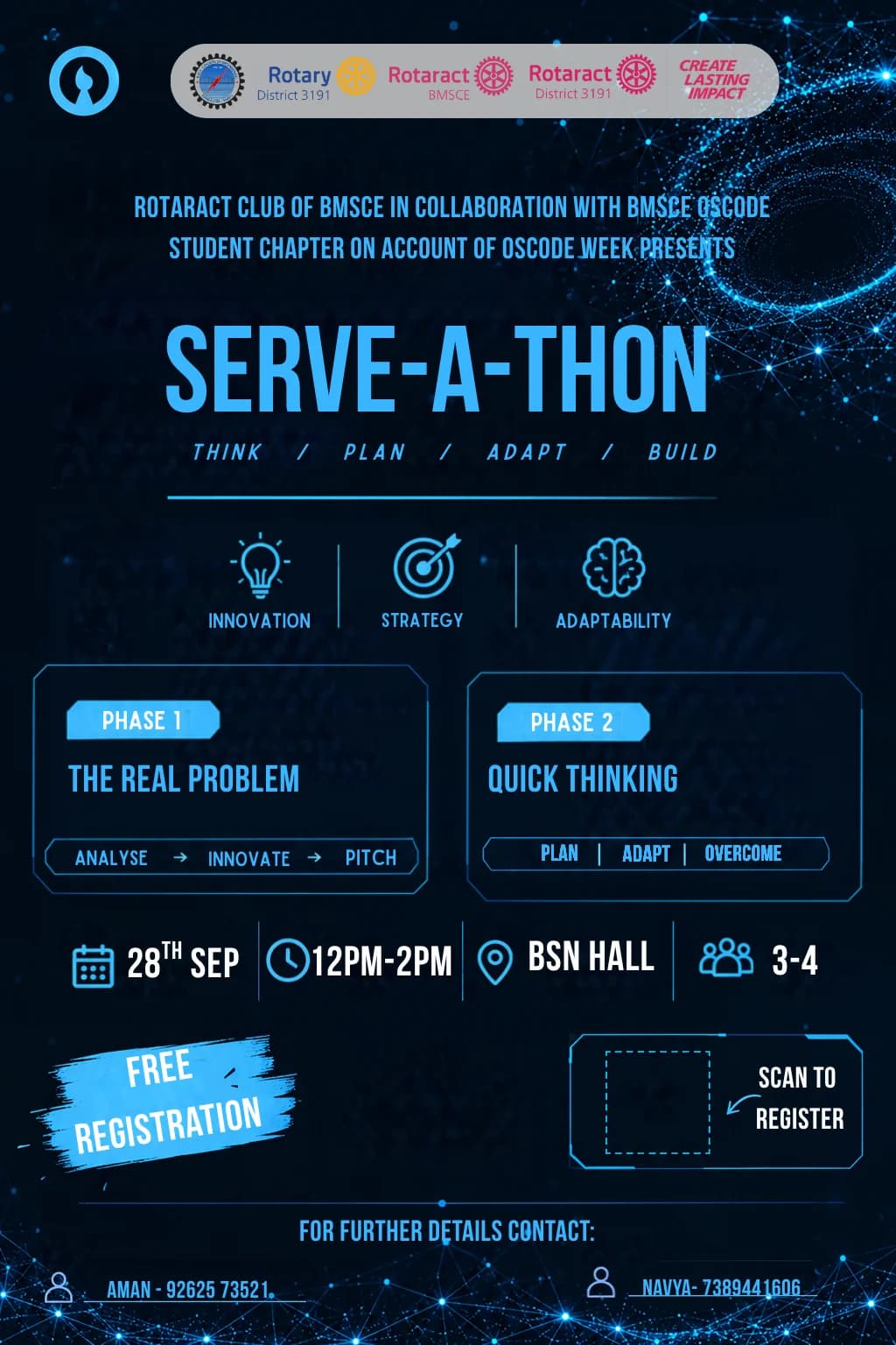 SERVE-A-THON banner