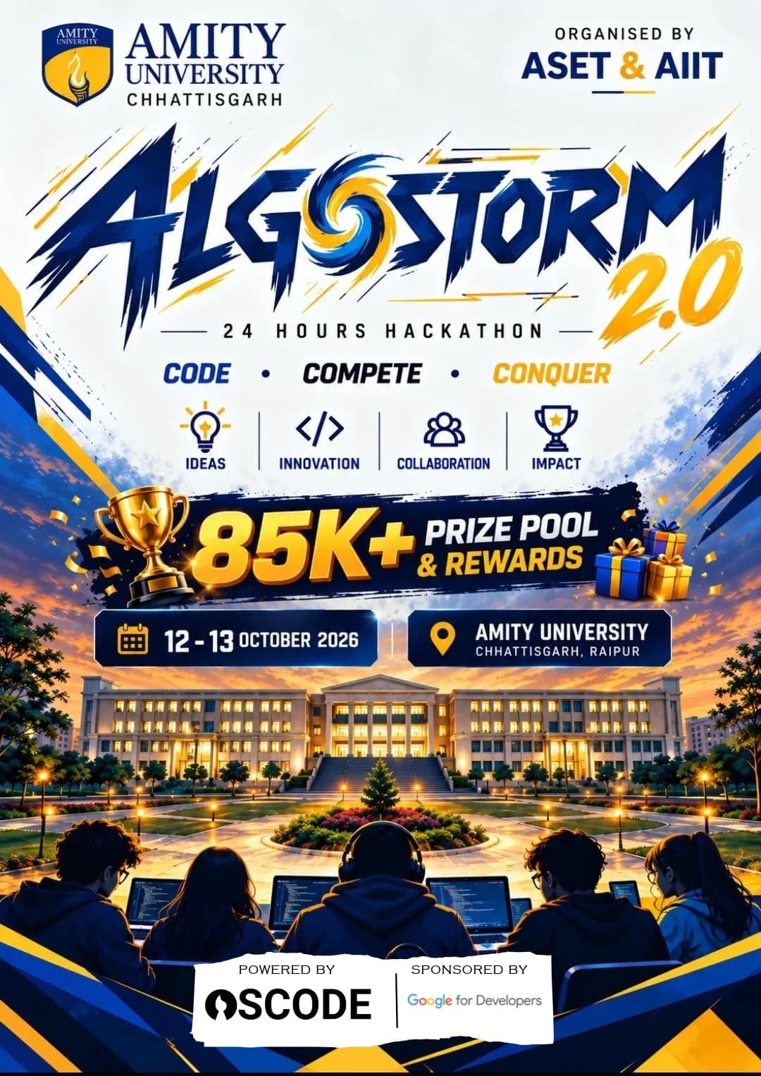 ALGOSTORM 2.0 - THE CODE CARNIVAL banner