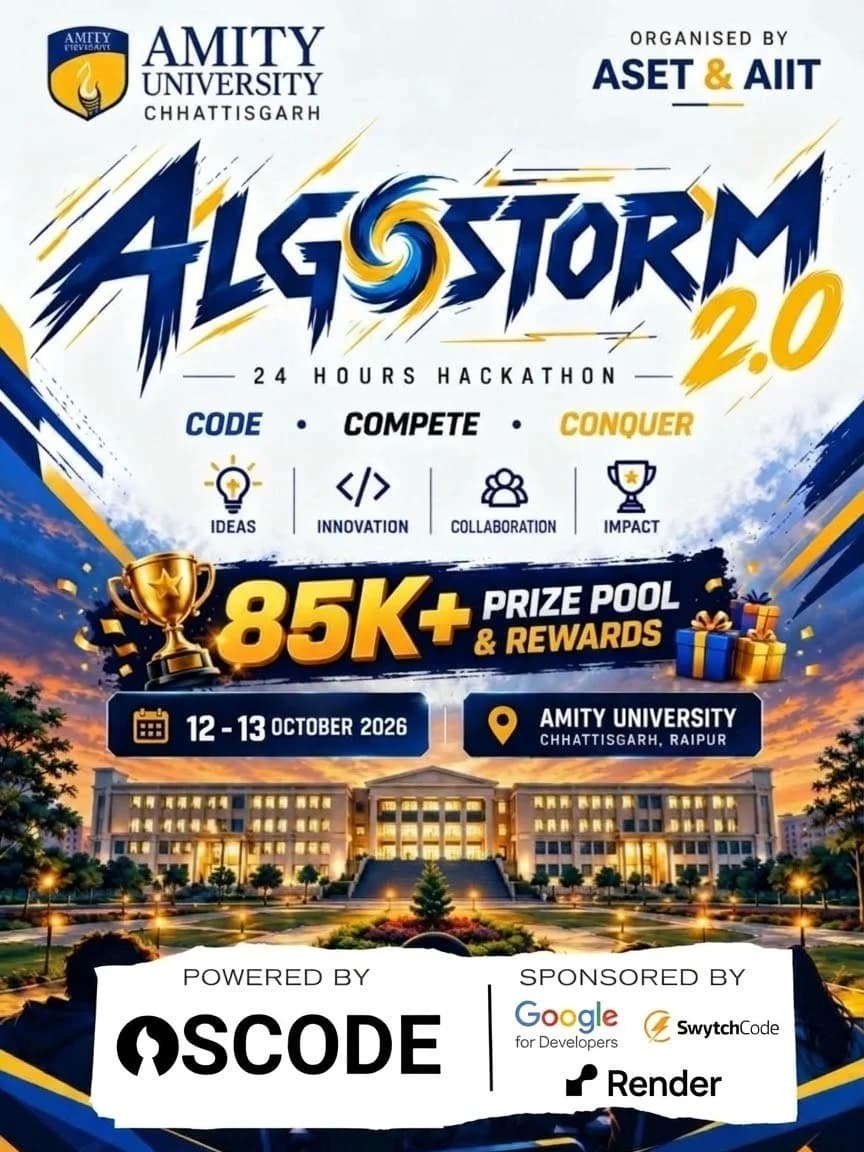 ALGOSTORM 2.0 - THE CODE CARNIVAL